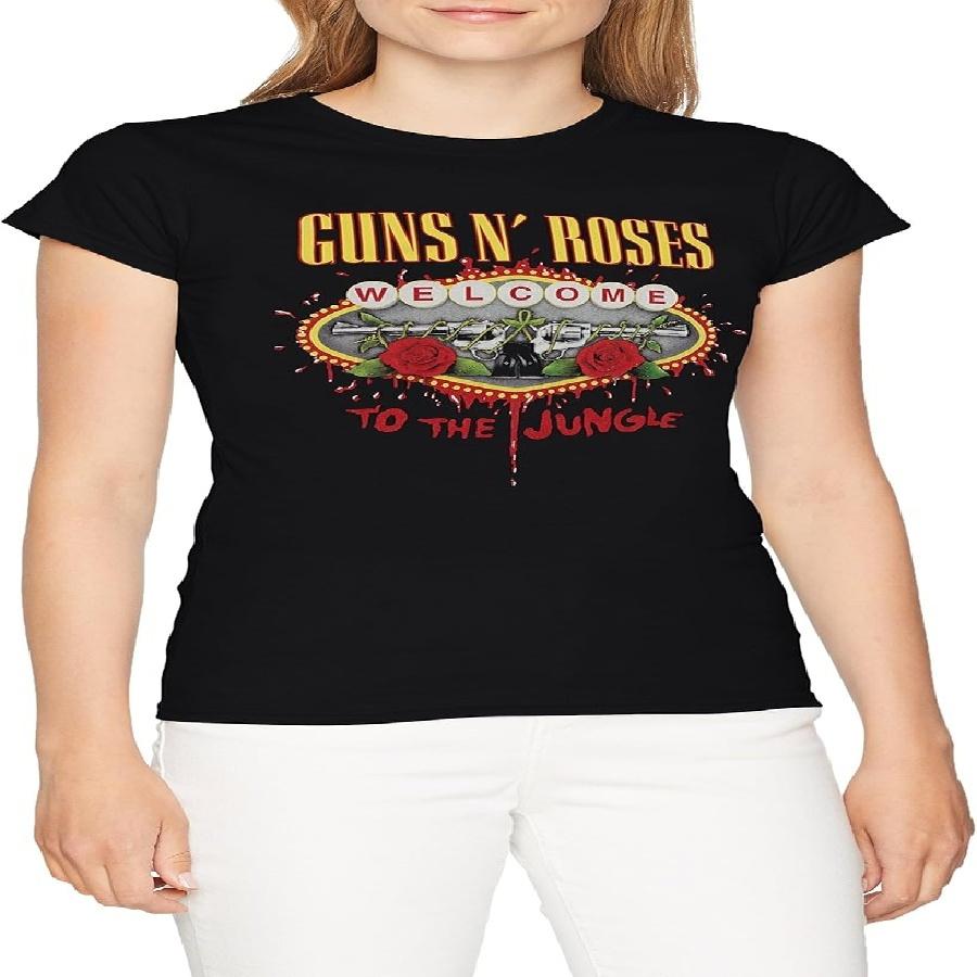 Guns N’ Roses Welcome to The Jungle Junior Top Small Black S