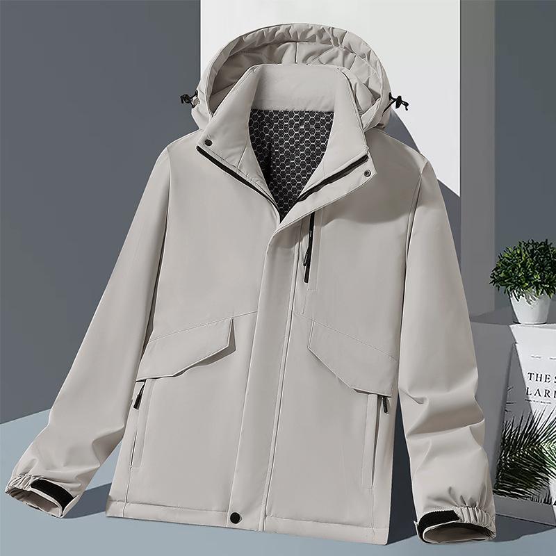 Unisex Windproof Waterproof Cotton Down Jacket with Velvet Lining – Thickened for Warmth and Cold Protection