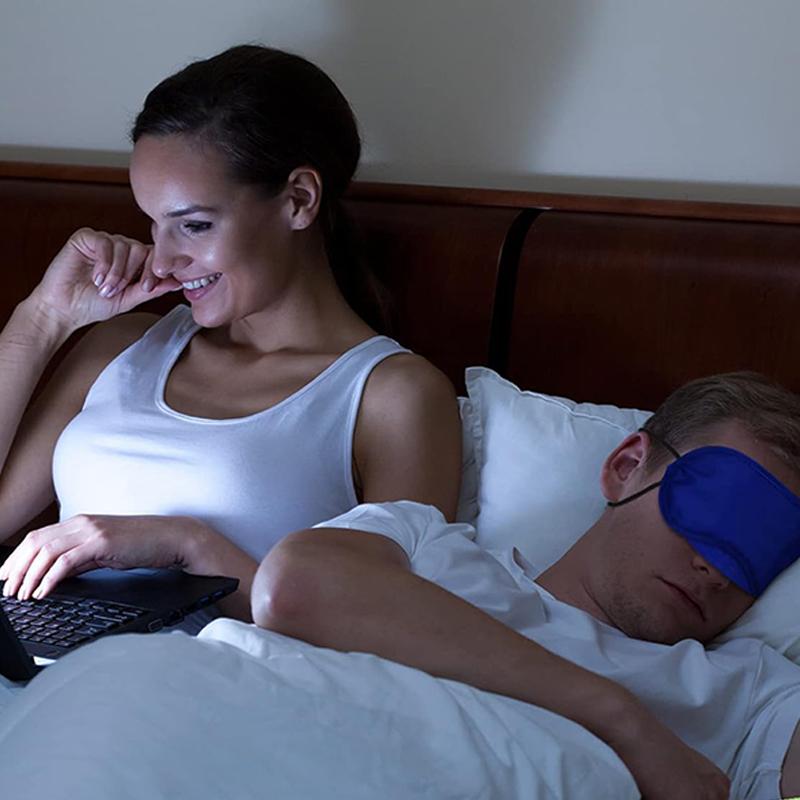 1/5pcs Disposable Eyeshade Sleep Mask Polyester Shading Lightweight Breathable Portable for Travel Noon Break Supplies TMZ
