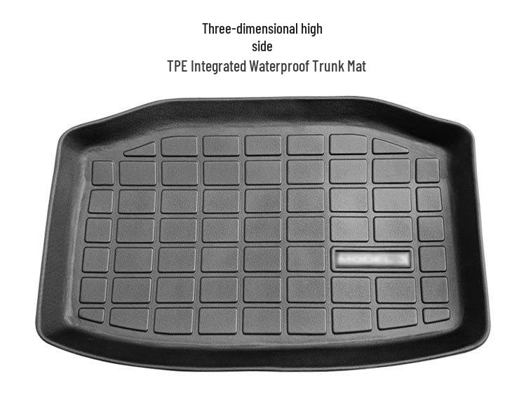Tesla Model 3/Y Kofferraumaufbewahrung & Fußmatten-Set (TPE-Material)