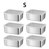 Stainless Steel Food Storage Box with Lid, Stackable Food Container, Reusable Food Storage Box, Office Metal Lunch Box