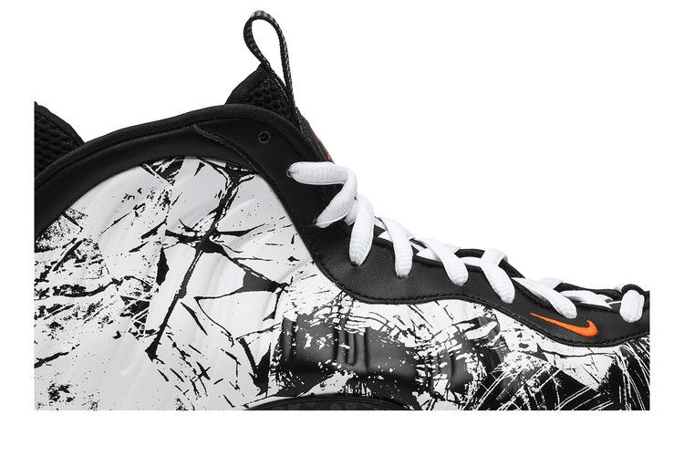Men's Sneakers Nike Air Foamposite One Shattered Backboard Black/White-Total Orange