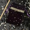 Velvet & Satin Drawstring Pouch for Ideal Size for Tarot & for Oracle Cards DND D&D Dungeons & Cards Accessories Jewelry
