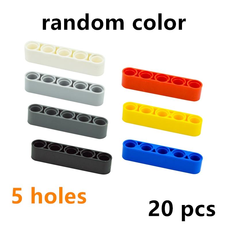 Technische Bausteine mit Loch Masse Dicke Stein Kombination Noppen Langer Balken L-Form Spielzeug Hightech-Teile 87087 3701 3703