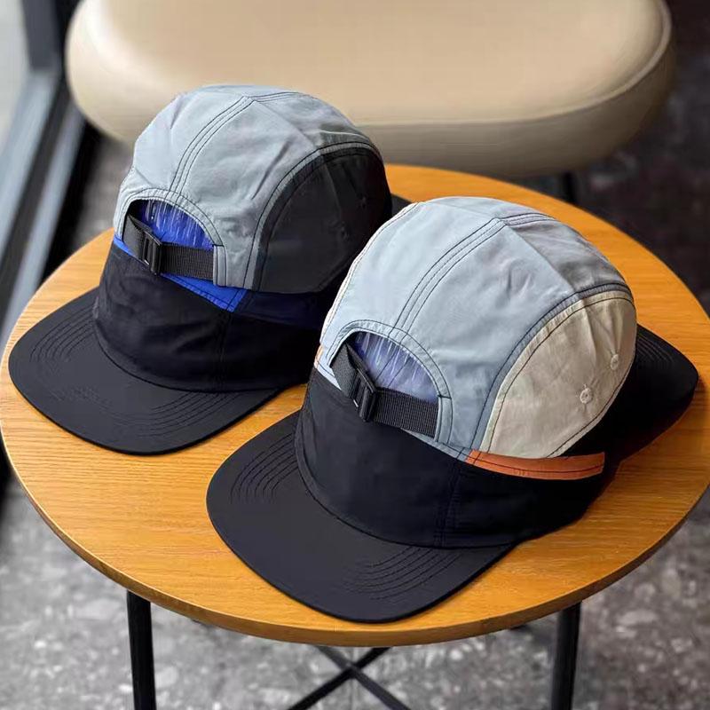 Big Size 62cm Splicing Waterproof Quick Drying Skateboard Hat Men Trendy Street Casual Hat Women Flat Brim Sports Baseball Cap