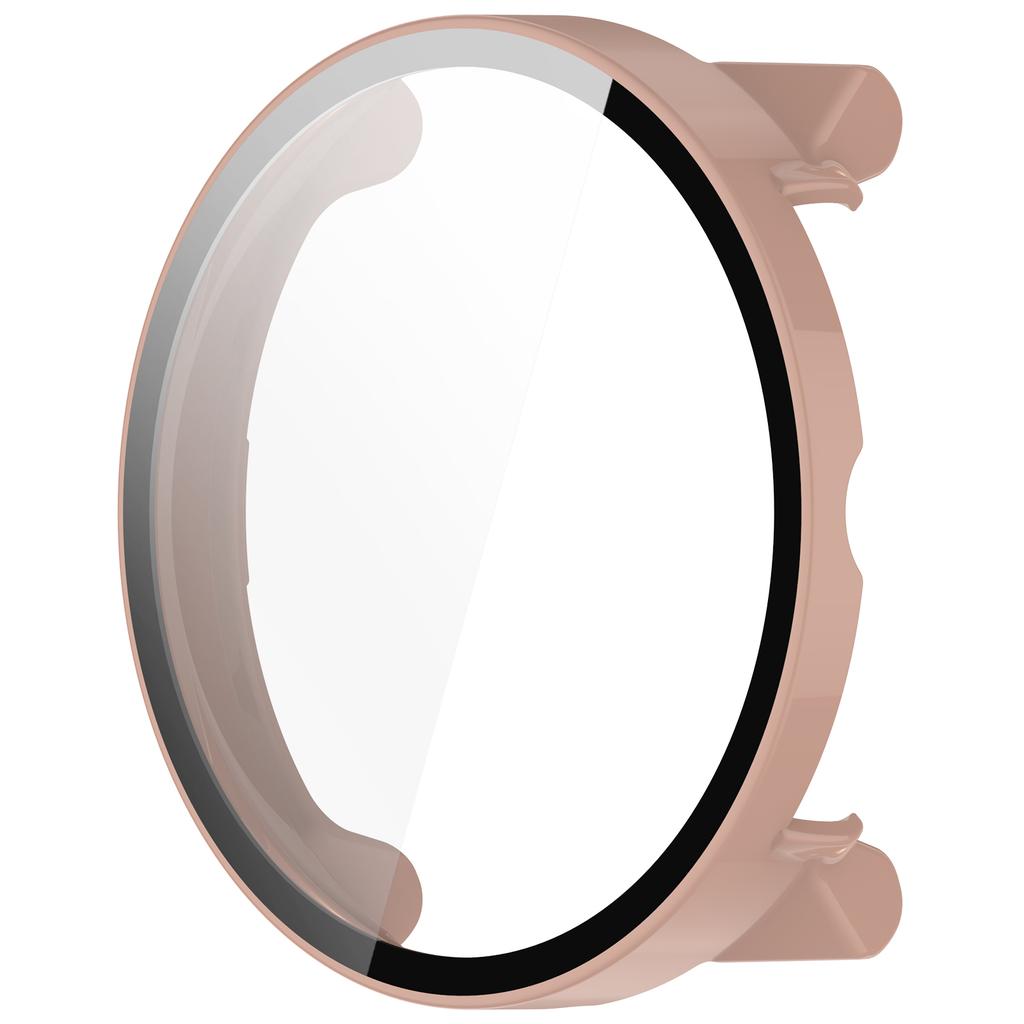 Full Coverage Smartwatch Cover Tempered Glass Screen Protector Sleeve Easy Snap On Design Indoor Outdoor Use for Race S