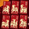 6 Pezzi Vietnamiti 2027 Anno della Capra Festival di Primavera Cinese Buste Rosse Tasche per Soldi di Capodanno Regali di Matrimonio Hongbao