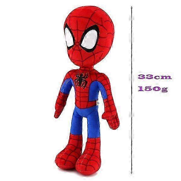 33cm Spider-Man Plush Toy - Stuffed Doll Teddy Bear -