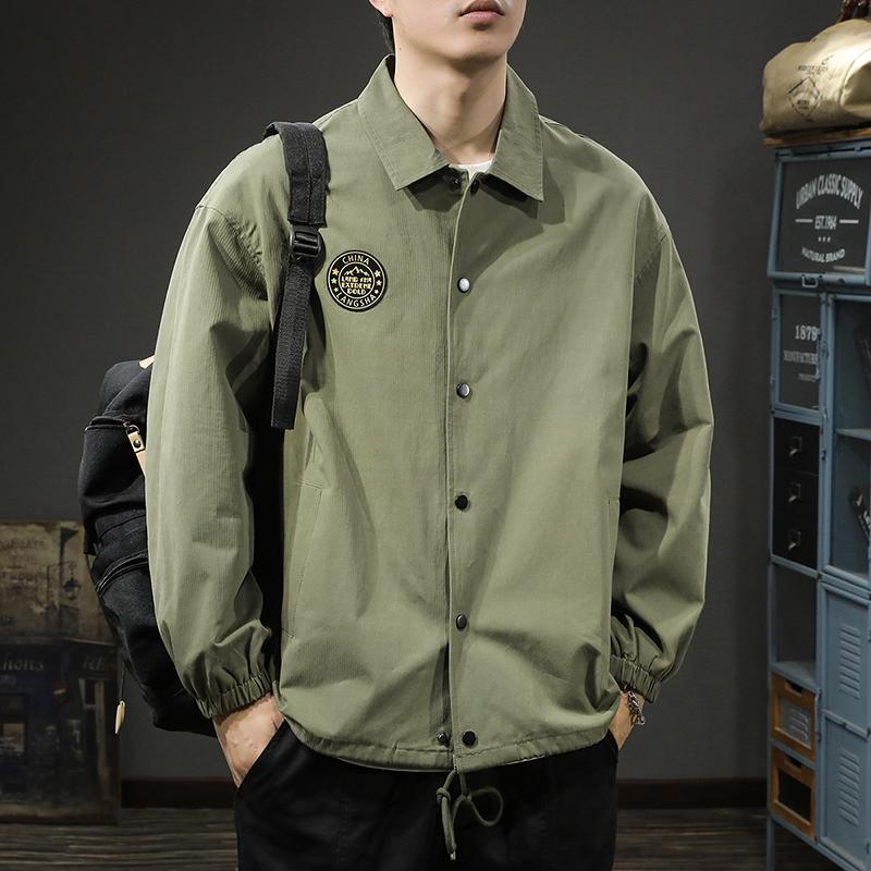 Модный бренд American Badge Tooling Jacket Men s Loose Large Size Ruffian Beautiful Pilot — фото 7