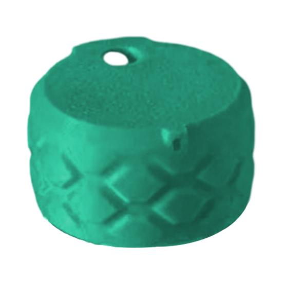 

Сверхлегкая портативная крышка для бутылки для мытья, напечатанная на 3D-принтере, многоразовые стандартные бутылки, дорожная насадка для биде A зелёный