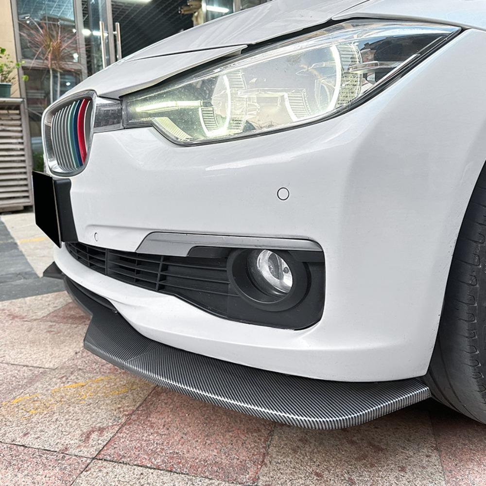 Labio Splitter Chin Spoiler Delantero Para BMW Serie 3 F30 F31 2013-2019 Parachoques Estándar Kit de Carrocería de Modificación Exterior Accesorios