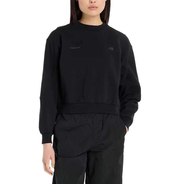 New Balance NB Grey Sweatshirt Women s AWT53623-BK L