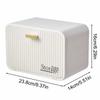 Wall Mounted Transparent Waterproof Tissue Box for Toilet Dormitory Bathroom Roll Paper Face Towel Storage Organizer