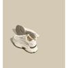 Dad's Shoes, Thick Soled Spring and Autumn Sports Shoes, Drip Molded Mesh Surface, Casual White Shoes for Women