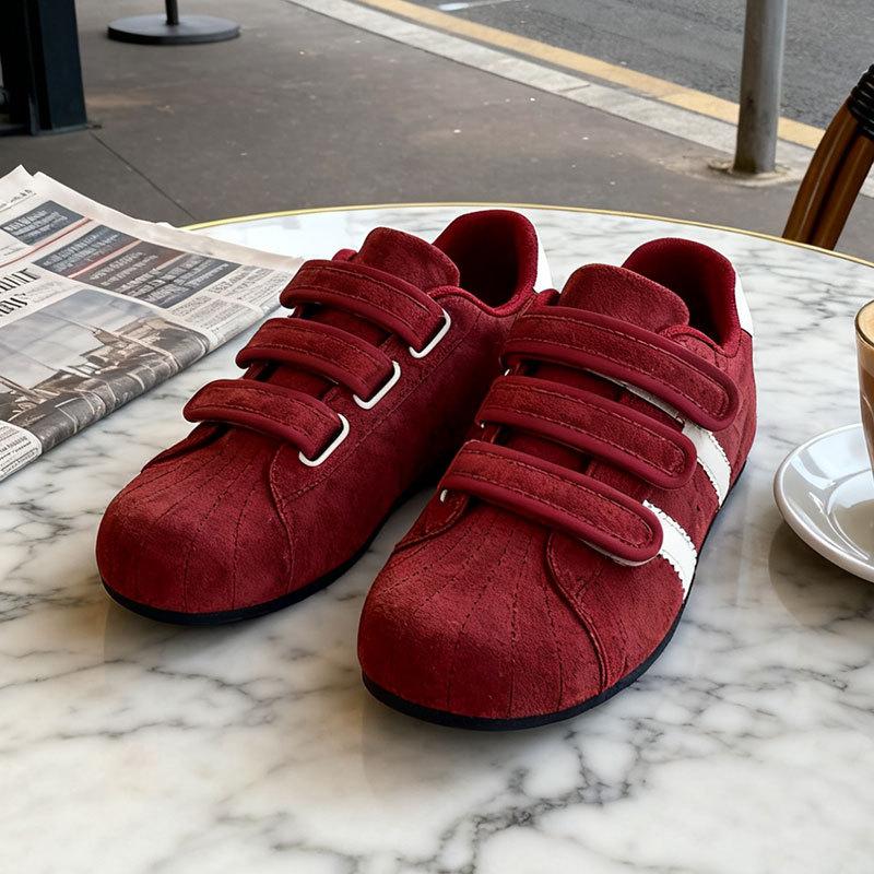 Уродливо-милые туфли на липучках женские немецкие тренировочные осенние новые шикарные нишевые универсальные спортивные суб 35