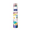 Oil-Based, Erasable Colored Pencils & Crayons Set: 24, 36, 48 Colors for Kids & Students