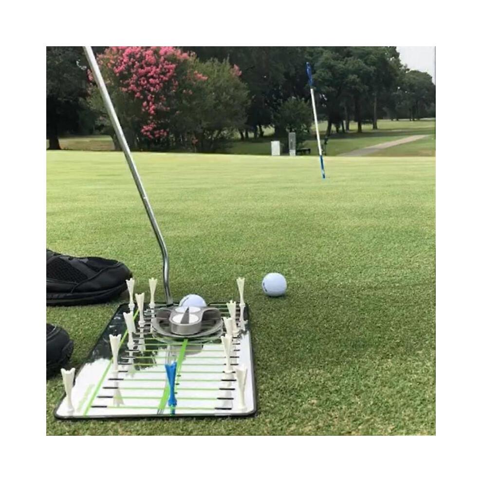 Golf Putting Mirror-Portable Golf Training Aid-Swing Trainer Alignment Mirrors-Golfing Accessories Indoors Outdoors