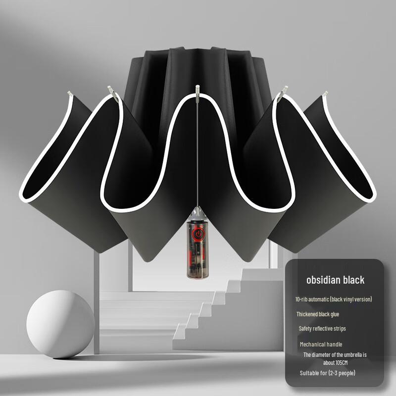 Nanqiao Automatic Reflective Reverse Folding Umbrella