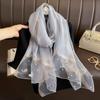 Foulard in Seta Ispirato alle Farfalle con Stile Elegante per Accessori Moda Primavera Estate