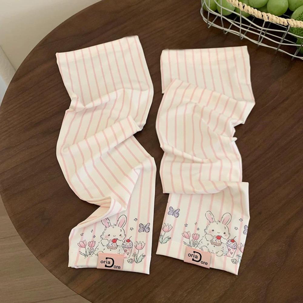 Cartoon Print Women s Sun Protection Sleeves Loose Ice Sleeves Cycling Arm Sleeve  Summer Outdoor B