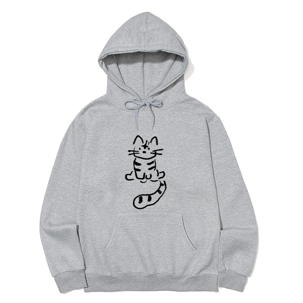 Long Tail Cat Hoodie_3 Color