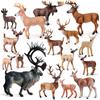 Cross-Border Christmas Wildlife Toy Set: White-tailed & Sika Deer Static Model
