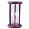 Empty Hourglass Decoration Wooden Frame Fillable Sand Timer Self-filling Sand Glass Vintage Home Office Desktop Ornament Birthday Gift