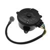 Radiator Cooling Fan Motor 21487-JN00A Engine Cooling Fan Motor Assembly with Wire Lead and Three-Point Mount for Cooling System Repair