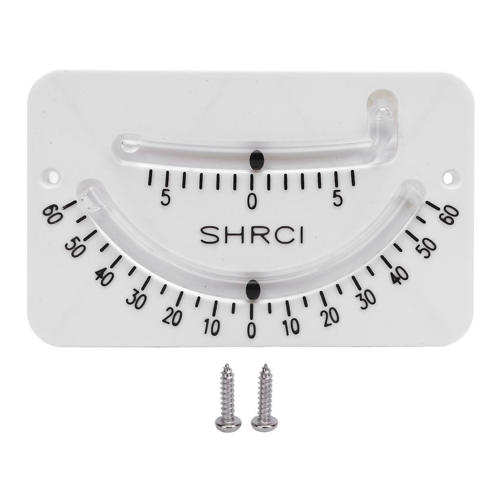 Dual Scale Inclinometer +  45 Degrees  Accurate Measurement for Off Road Vehicle Truck RV Trailer Boat