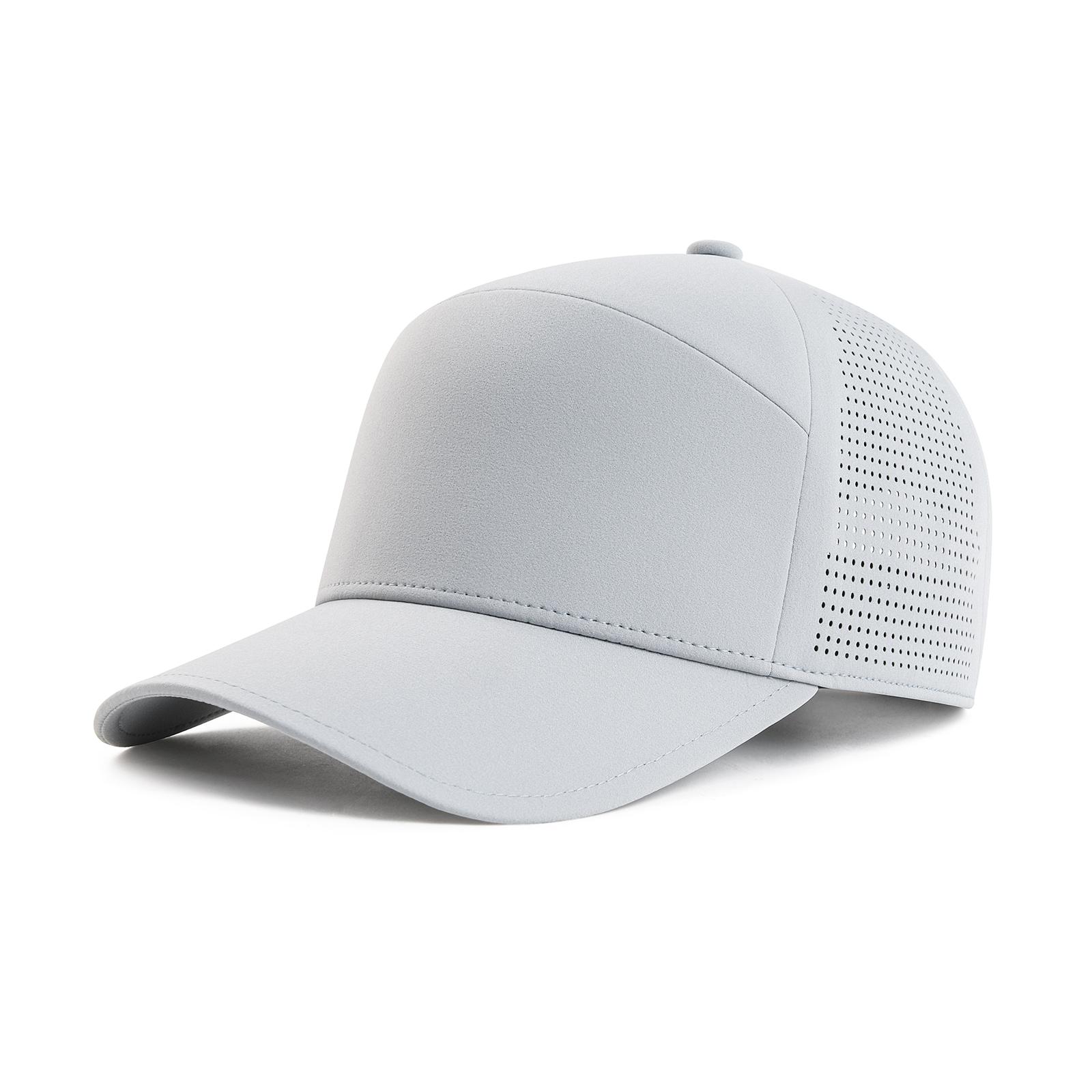 

VOBOOM Baseball Cap All-Match Adjustable Plain Breathable Mesh Sports Hat for Outdoor Daily Wear 55-58cm сірий