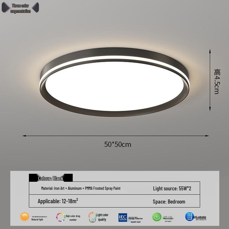 Lumină de Tavan LED Mare Modernă Minimalistă pentru Living, Dormitor sau Sală de Mese