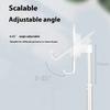 K8 Aluminum Alloy Heart-Shaped Phone Stand Adjustable Angle Foldable Holder for Smartphones/Tablets