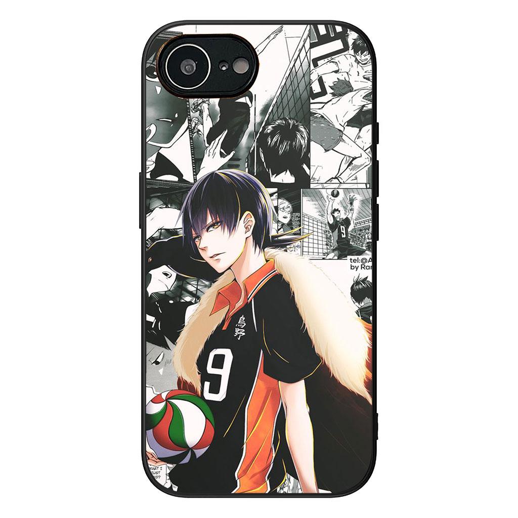 Hülle für Apple iPhone 16 15 14 Plus 13 12 Mini 17 Pro Max + ProMax 16E Air Handyhülle Karasuno Tobio Kageyama Haikyuus