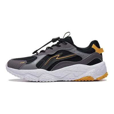 Li Ning Youth  Childrens Sports Lifestyle Series Casual Shoes V2 Comfortable Breathable Shock Absorbing Wear Resistant Kids Casual Shoes YKCT160-7