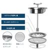 MERMOO YILAN Handleless French Press Coffee Maker, 3-in-1, Stainless Steel, 350ml Capacity, Heat Retention, Silicone Cover, Space-Saving, Coffee, Tea,