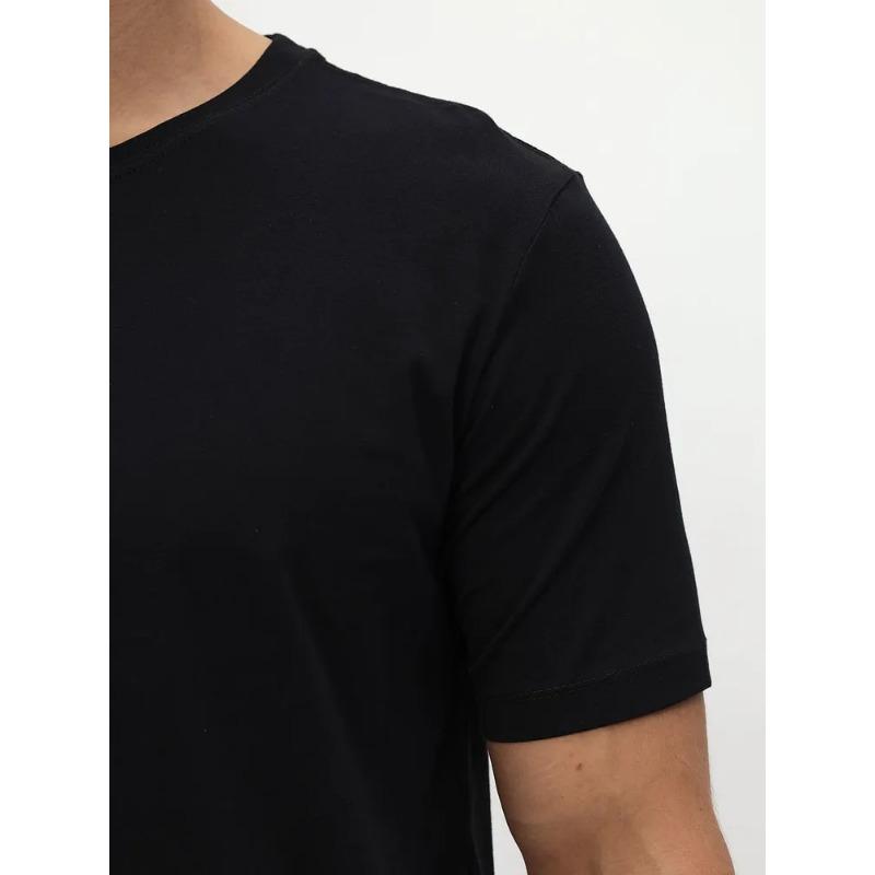 Sommer Rundhals Kurzarm T-Shirts Einfarbig Vielseitig Locker Atmungsaktiv Lässig Sportlich Reine Baumwolle Herren T-Shirts