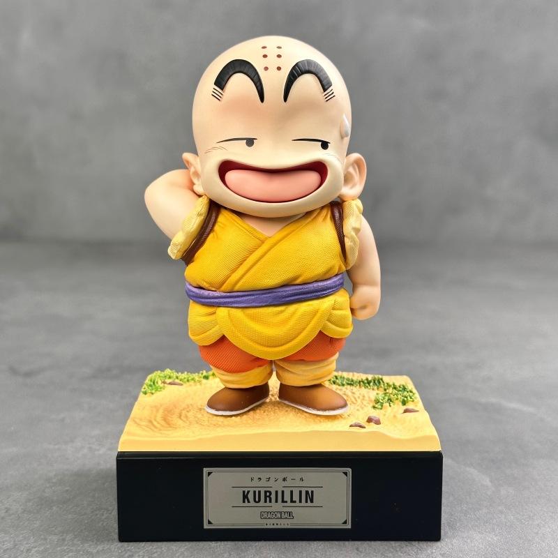 Dragon Ball Jt Unlimited Childhood Wukong Kelin Youth Q Edition Boxed Handmade Doll Car Ornament Model