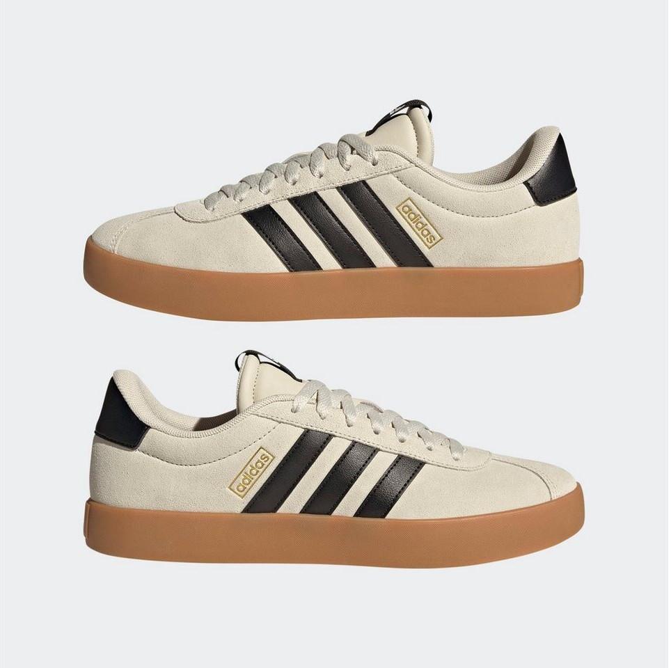 Кроссовки Adidas VL Court 3.0 alumina/core black/gold metallic