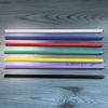 A4 Water Drop Lever Clip Folder with Triangle Pull Rod, Plastic Book Cover for Students