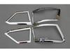 Volkswagen Lavida (2013-2015) Headlight and Taillight Covers with Rear Fog Light Cover and Sticker.