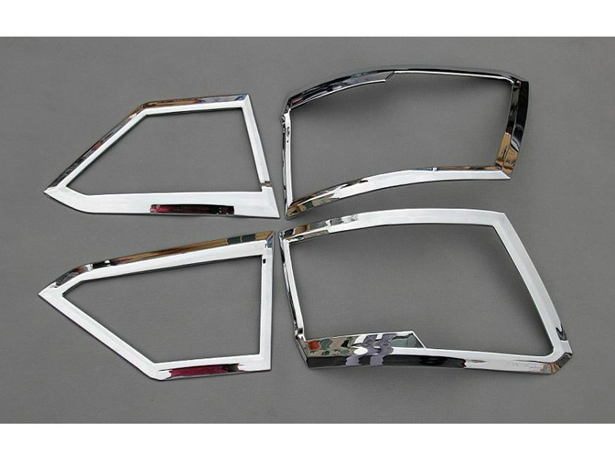 Volkswagen Lavida (2013-2015) Headlight and Taillight Covers with Rear Fog Light Cover and Sticker.