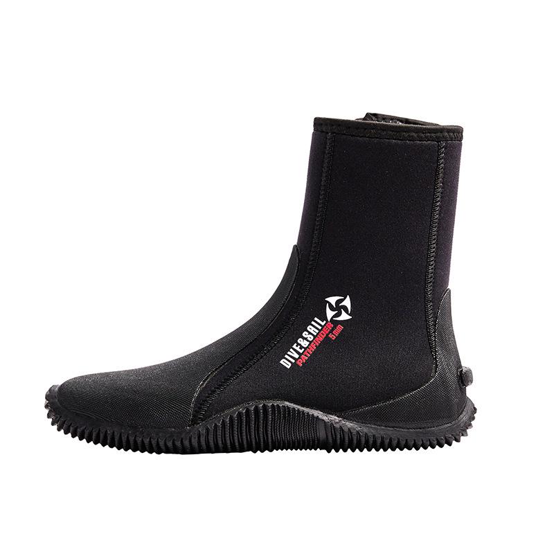 5 mm dicke, rutschfeste High-Top-Watschuhe für den Außenbereich für Strand, Schnorcheln, Surfen und Tauchen