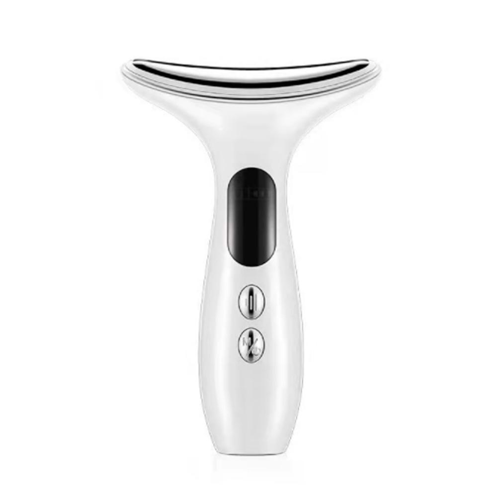 3 цвета LED Photon Face Lift Wand Тонкий массажер для лица белый