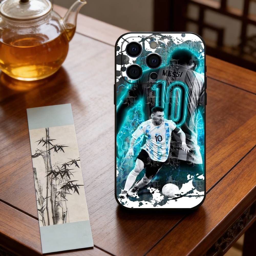 Custodia per Telefono Lionel Messi Silicone Morbido Per IPhone 17 16 15 14 13 12 11 X XR Plus Pro Max Plus