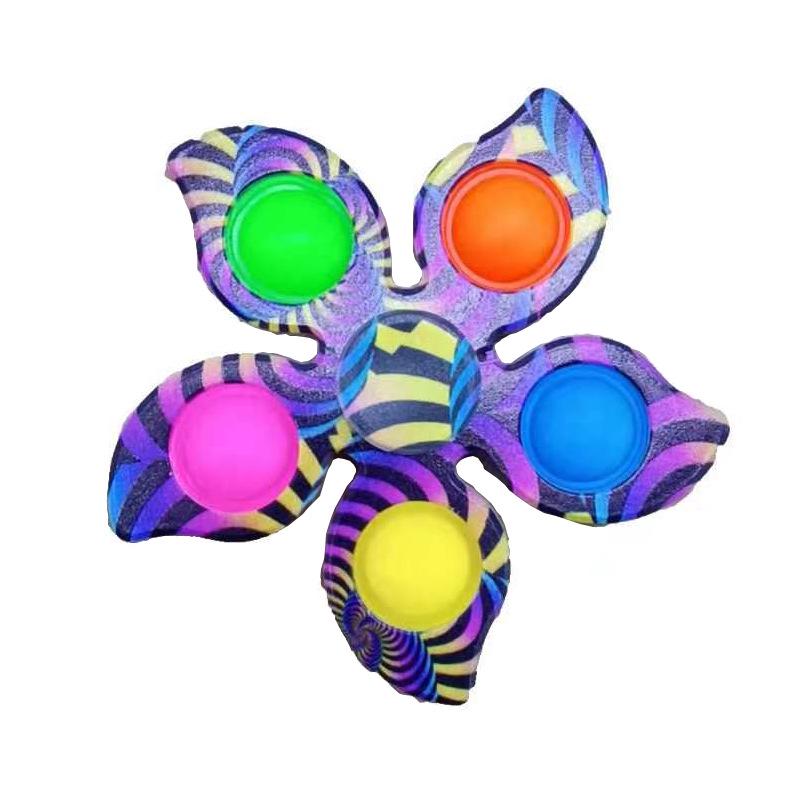 Luminous Face-Changing Octopus Fidget Spinner Toy