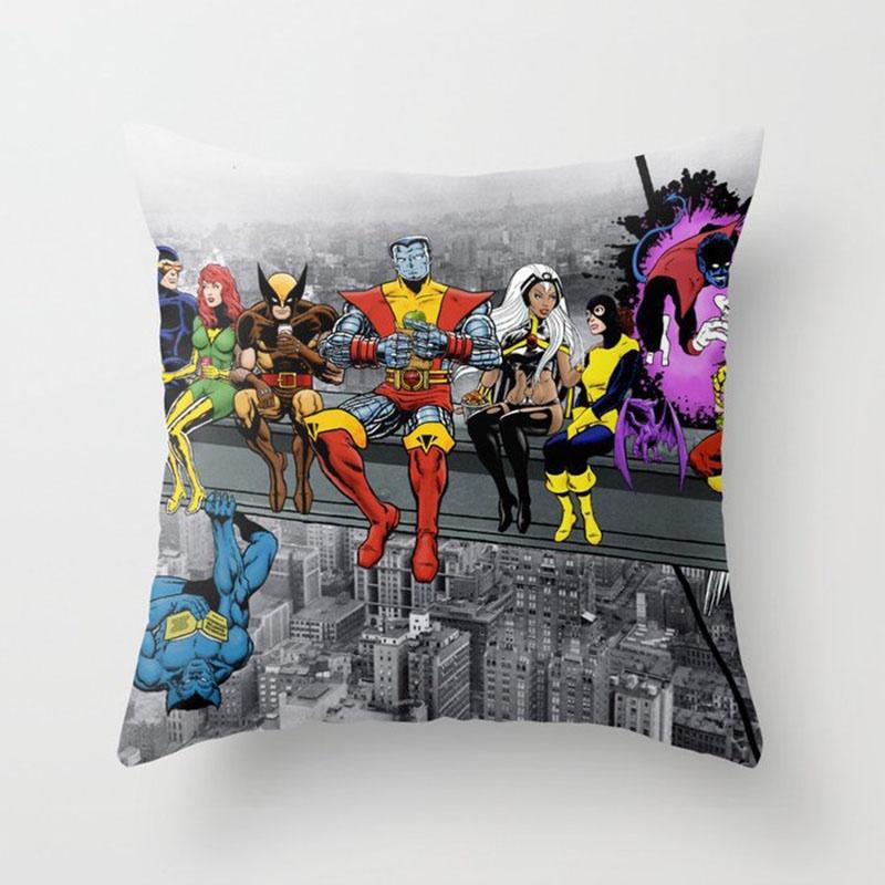 Super Soft American Cartoon Super Hero Cushion Cover Ideal For Home Decor Colossus