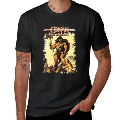 New Conan The Barbarian Tshirt Plus Size T Shirts Short Tshirt Funny T Shirt Anime Clothes Unisexs Tshirt