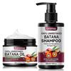 For Batana Oil Volumizing Hair Care Set Repairs Frizzy Hair Deep Nourishes Scalp Smooth Hair Travel Less
