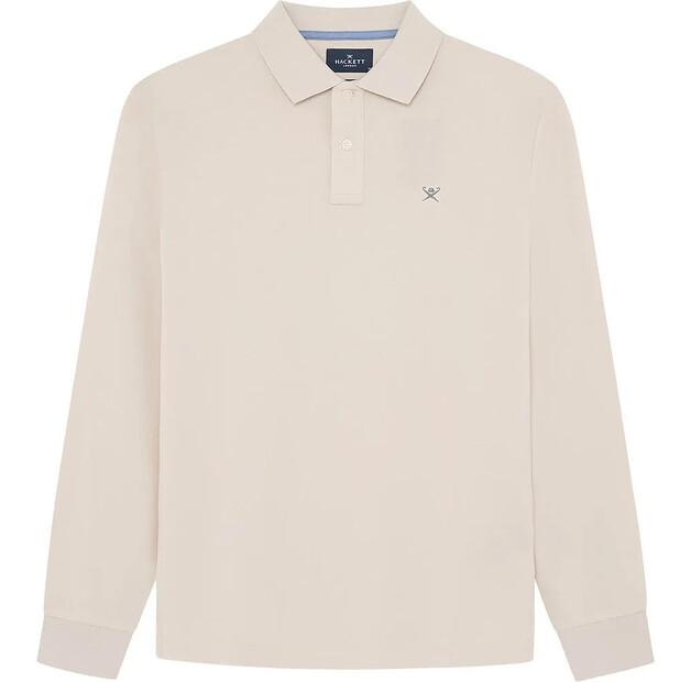 

Hackett Slim Fit Logo поло с длинными рукавами L