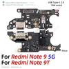 Aiinant Bottom USB Charger Board Dock Connector Charging Port Flex Cable For Xiaomi Redmi Note 6 7 8 9 7A 9A 9T 8T 9S Pro Plus